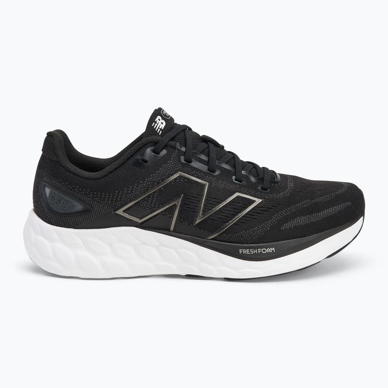 Pánska bežecká obuv  New Balance Fresh Foam 680 v8 black/white 2