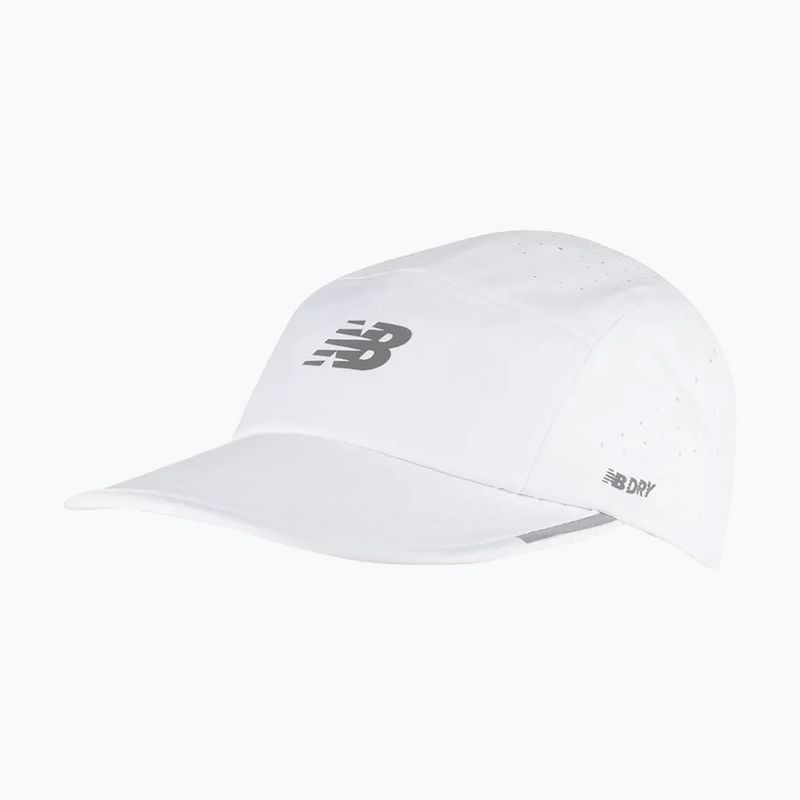 Šiltovka New Balance 5 Panel Pro Run white