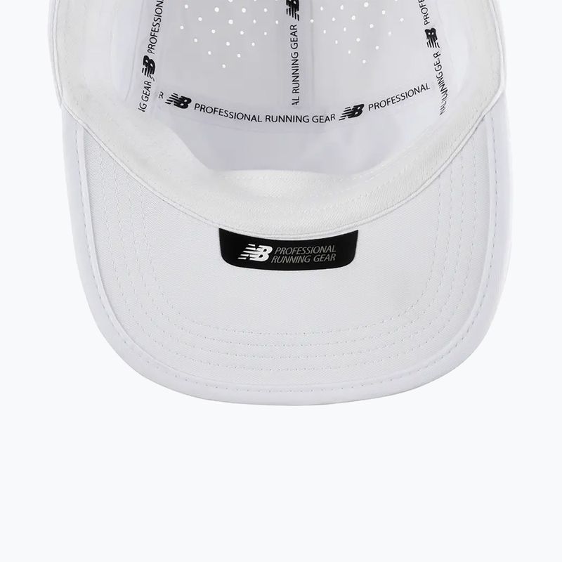 Šiltovka New Balance 5 Panel Pro Run white 3