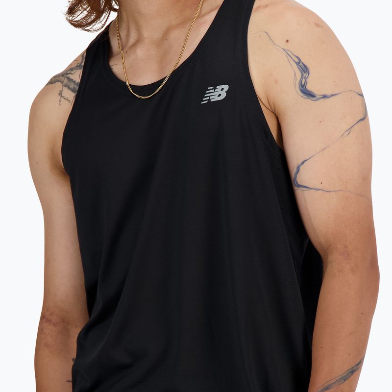 Pánske bežecké tielko New Balance Sport Essentials Singlet black 4