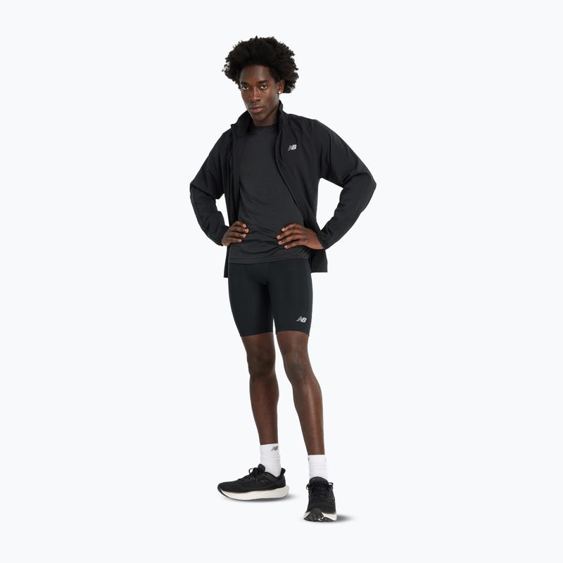 Pánske šortky New Balance Athletics Sleek Run black 2