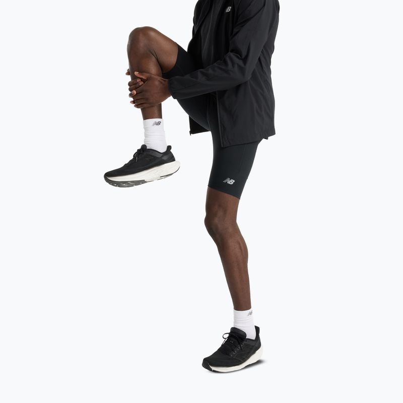 Pánske šortky New Balance Athletics Sleek Run black 5