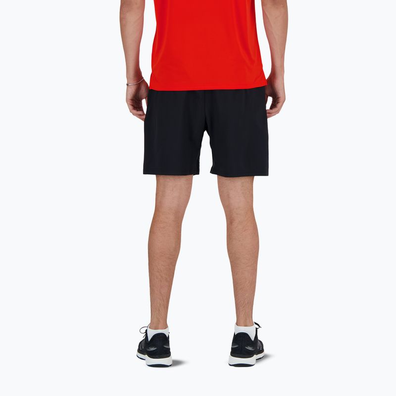 Pánske bežecké šortky New Balance Sport Essential 7" čierne 2
