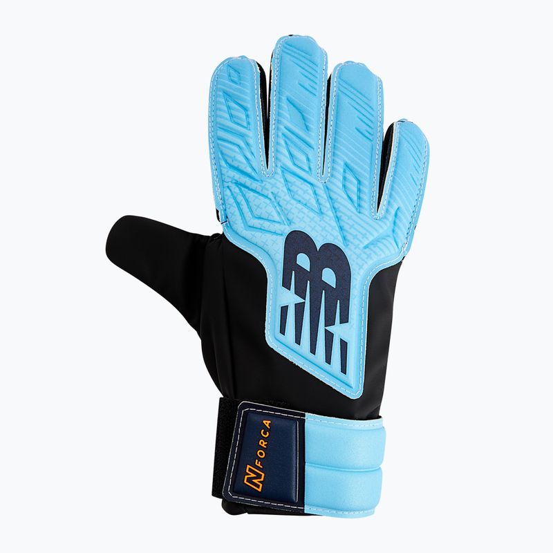 Detské brankárske rukavice New Balance Nforca Replica Junior GK modré