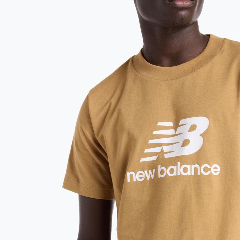 Pánske tričko New Balance Stacked Logo great plains 3