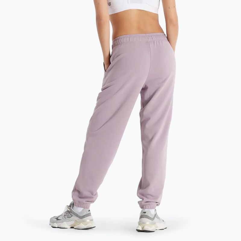 Dámske nohavice New Balance French Terry Jogger icewine 2