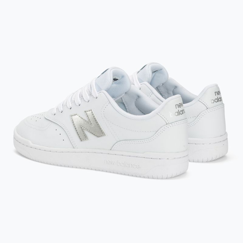 Dámske topánky New Balance BBW80 white/silver 4