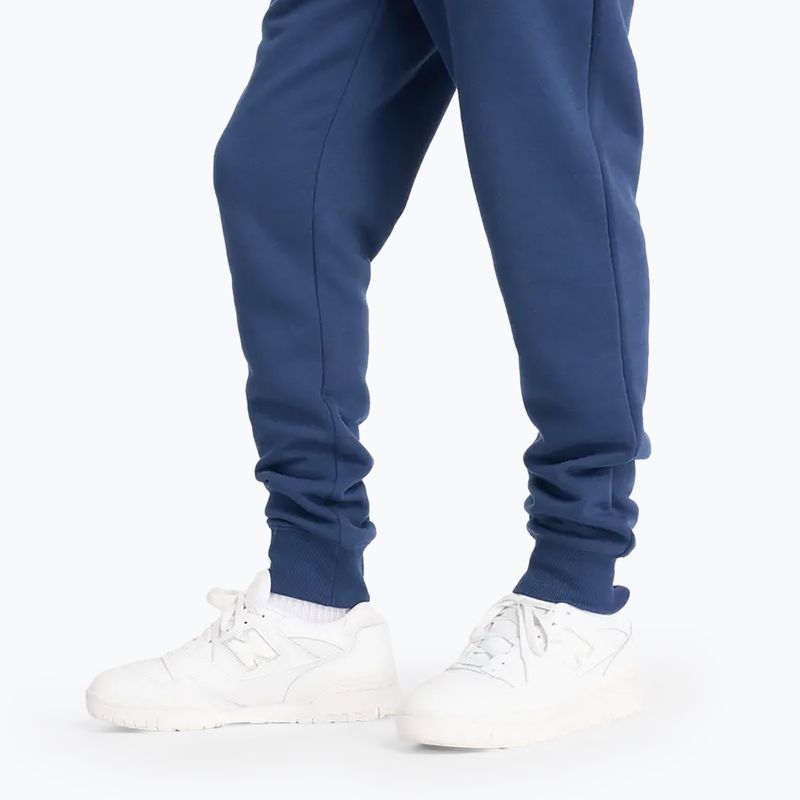 Pánske nohavice New Balance Fleece Jogger navy 6