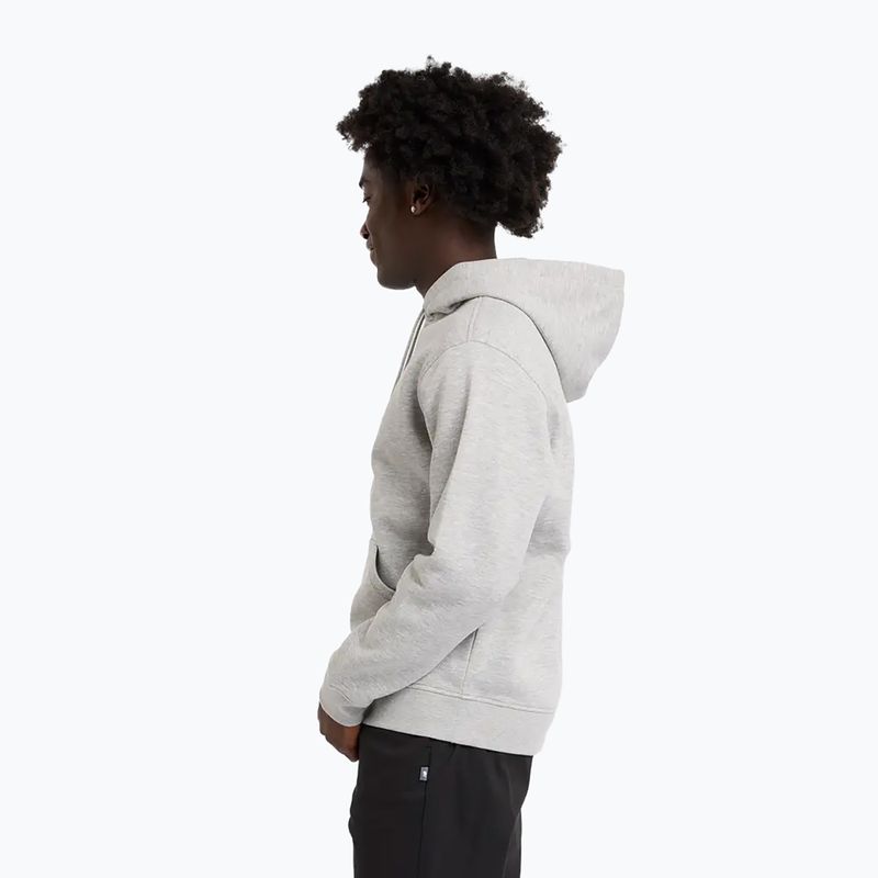 Pánska mikina New Balance Core Brushed Hoodie athletic grey 3