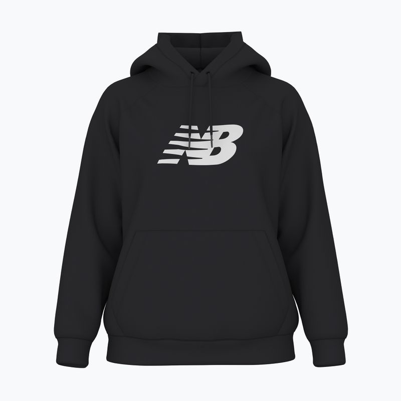Dámska mikina New Balance Fleece Hoodie black