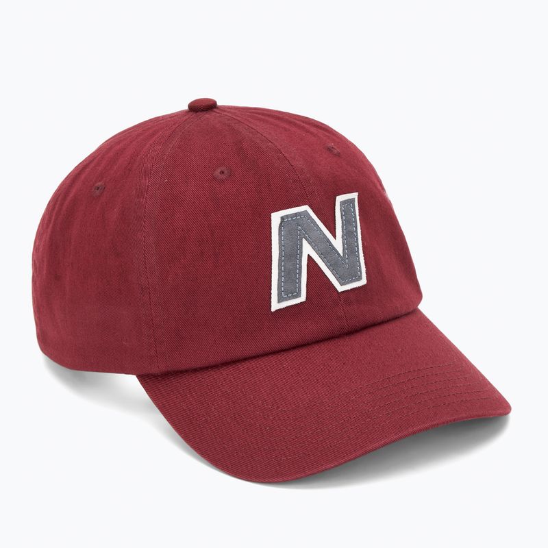 Šiltovka New Balance V990 Block N Curved Brim mercury red