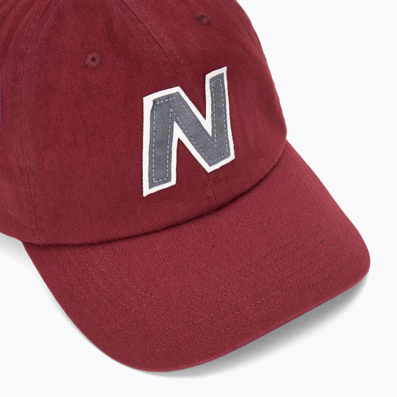 Šiltovka New Balance V990 Block N Curved Brim mercury red 3