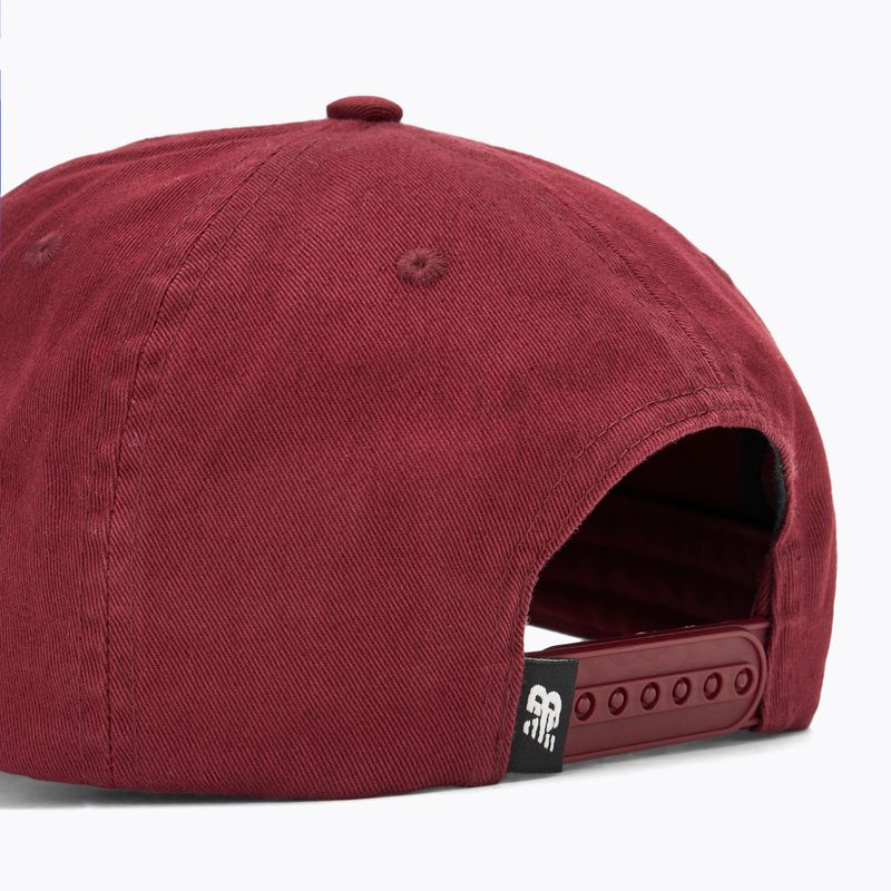 Šiltovka New Balance V990 Block N Curved Brim mercury red 4