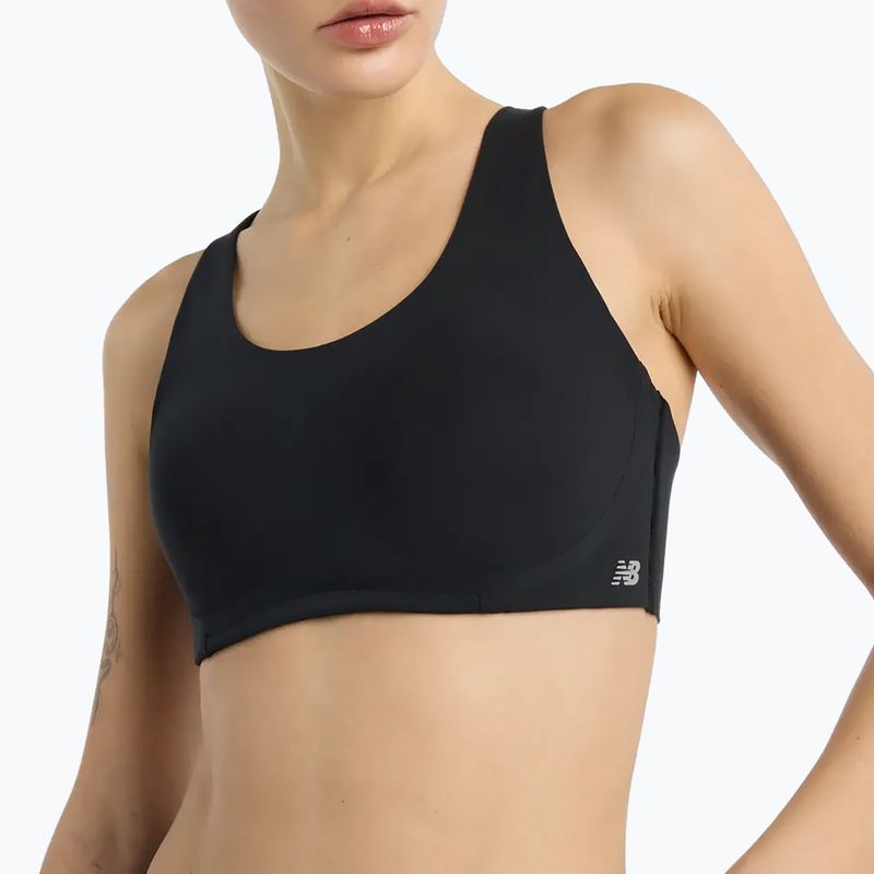 Fitness podprsenka New Balance NB RC black/white 2