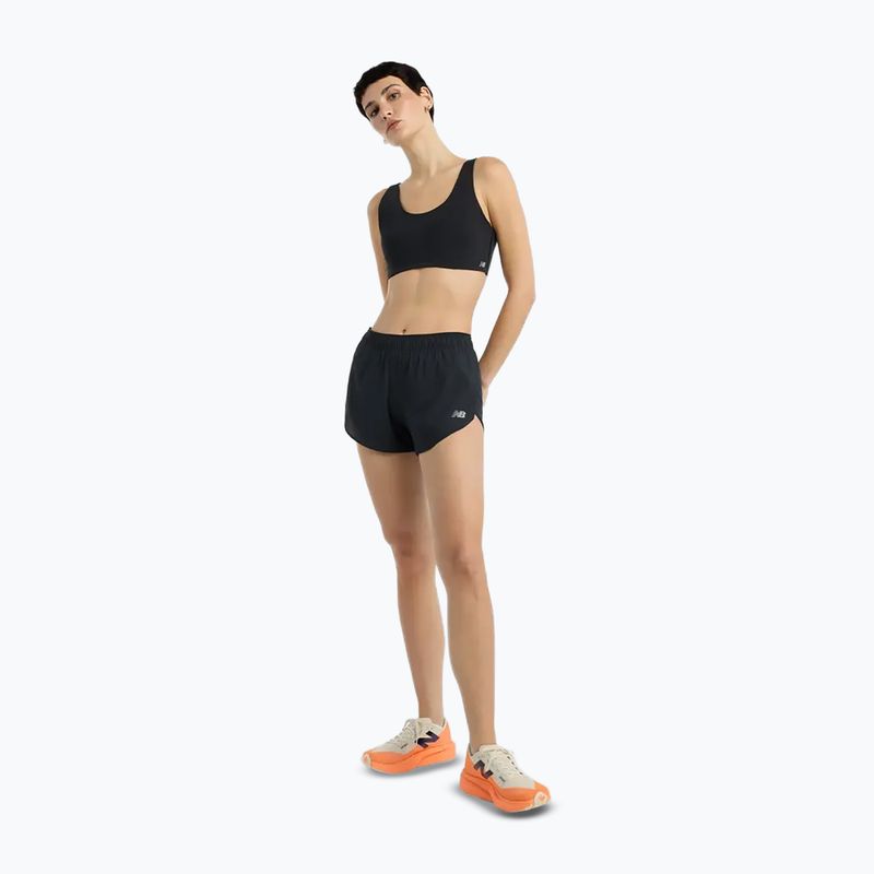 Fitness podprsenka New Balance NB RC black/white 3