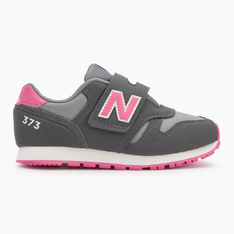 Detské topánky New Balance 373's V2 grey/pink 2