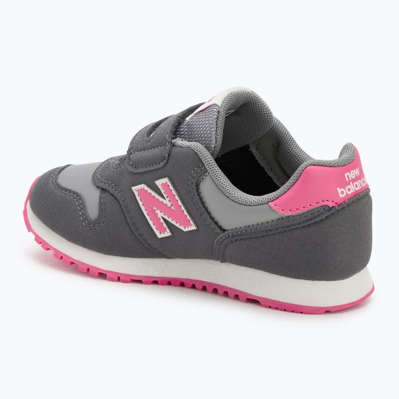 Detské topánky New Balance 373's V2 grey/pink 3