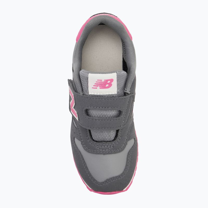 Detské topánky New Balance 373's V2 grey/pink 5