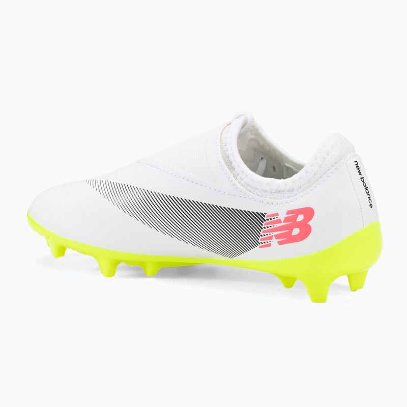 Detská futbalová obuv/ kopačky New Balance Furon Dispatch V7+ FG white 3