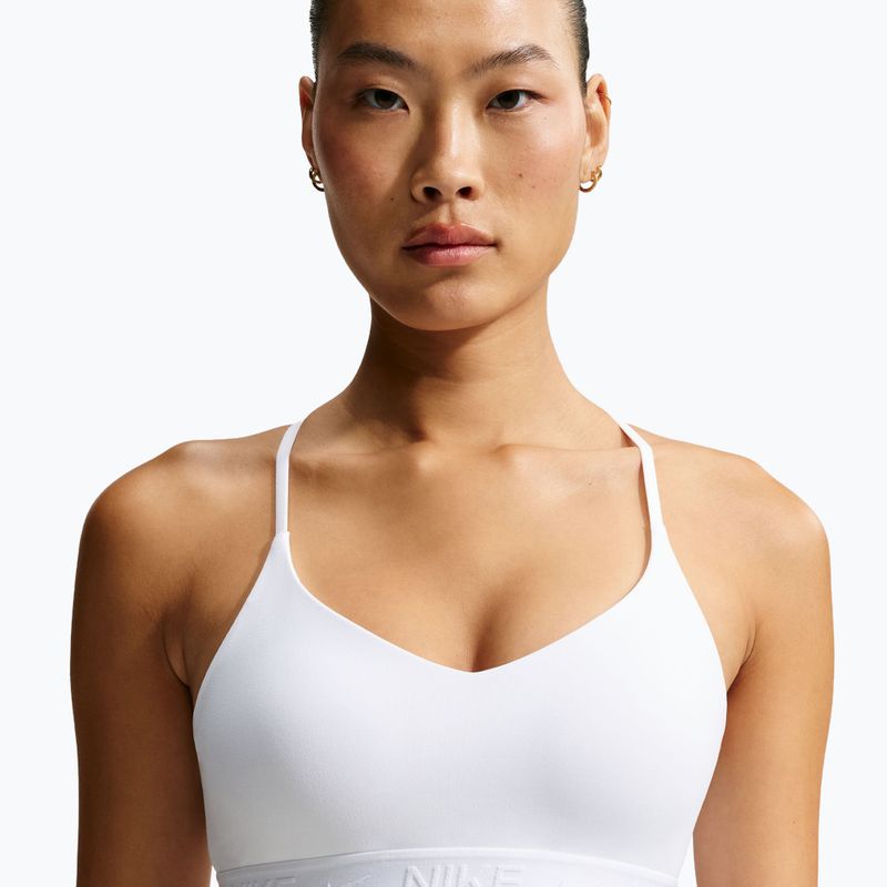 Fitness podprsenka Nike Indy Light Support white/stone mauve 4