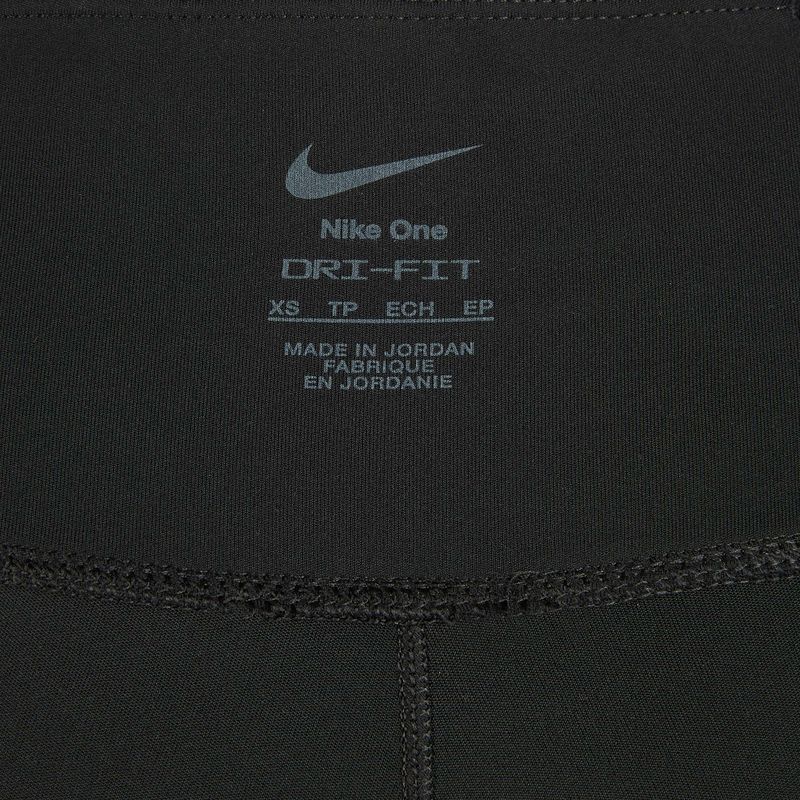 Dámske šortky Nike One High-Waisted 5" Biker black 4