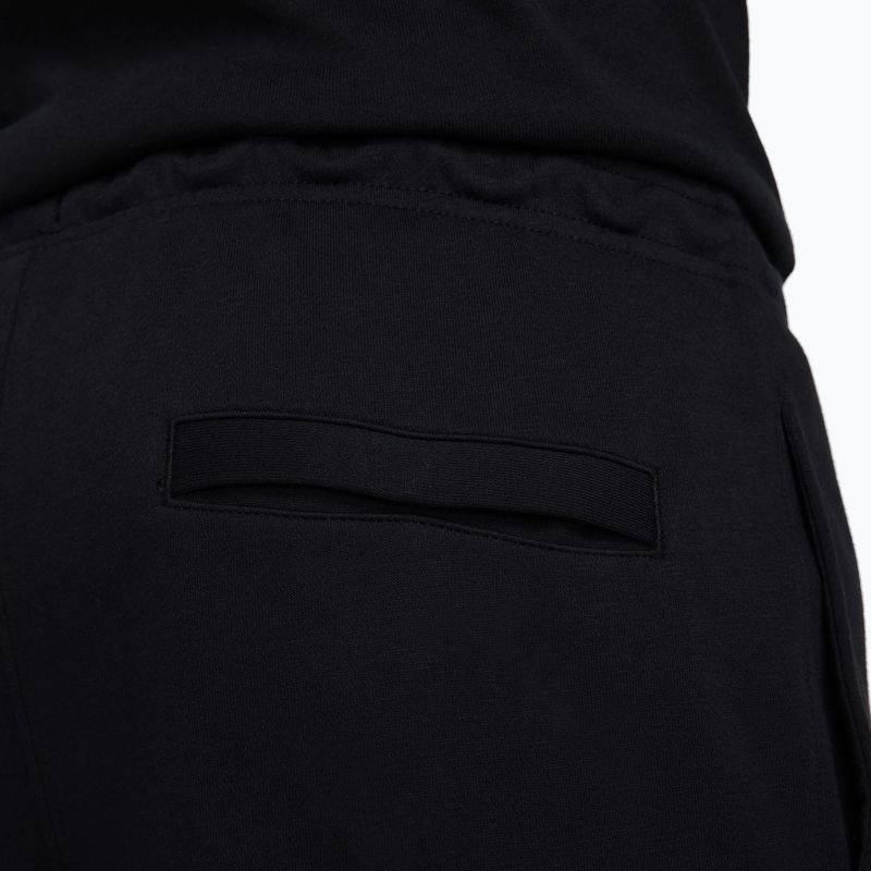 Pánske nohavice Nike Club French Terry Joggers black/black/white 5