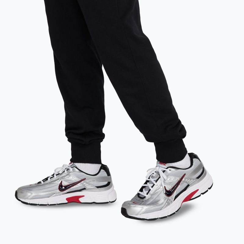 Pánske nohavice Nike Club French Terry Joggers black/black/white 6