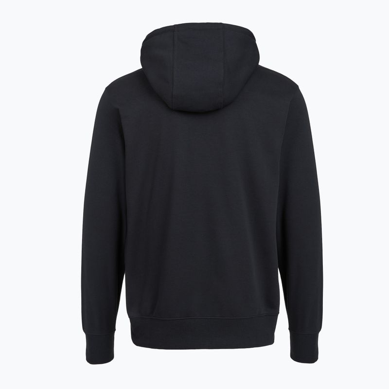 Pánska mikina Nike Club French Terry Pullover Hoodie black/black/white 9