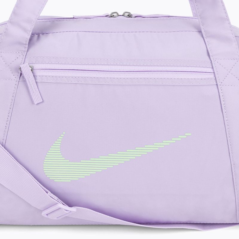 Dámska tréningová taška Nike Gym Club 24 l lilac bloom/lilac bloom/vapor green 4