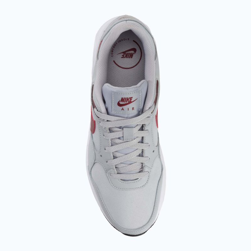 Pánska obuv Nike Air Max Sc wolf grey / burgundy crush / white / dark team red 5