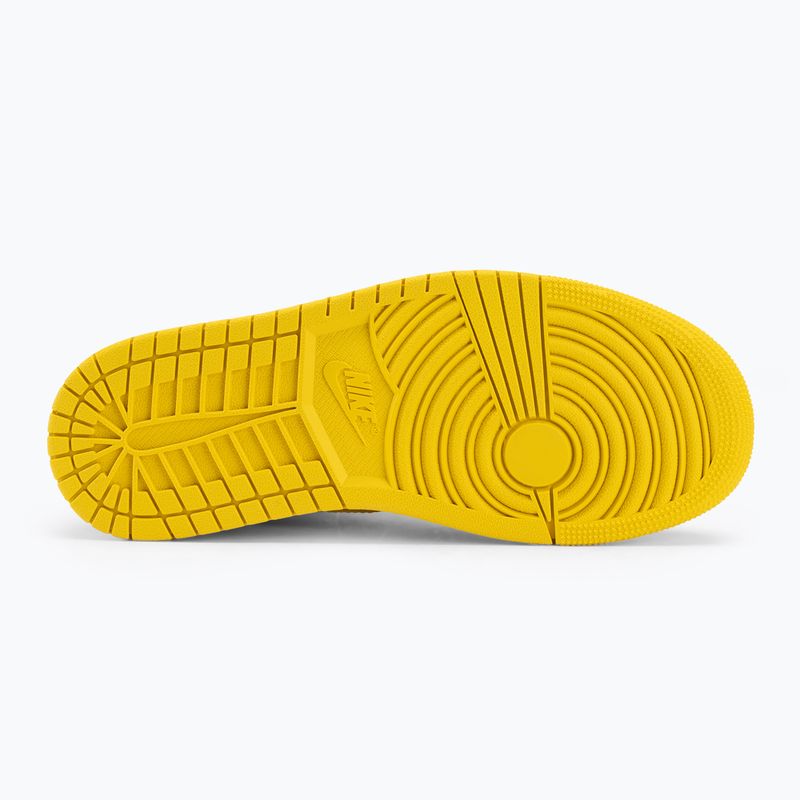 Dámske topánky Air Jordan 1 Mid white/black/vivid sulfur 4