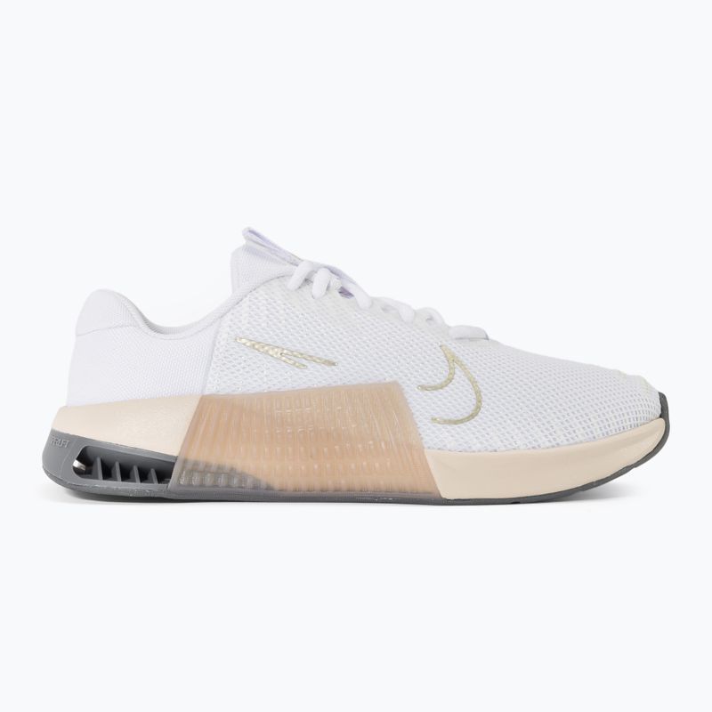 Dámska tréningová obuv Nike Metcon 9 white/metallic gold grain/sanddrift/white 2