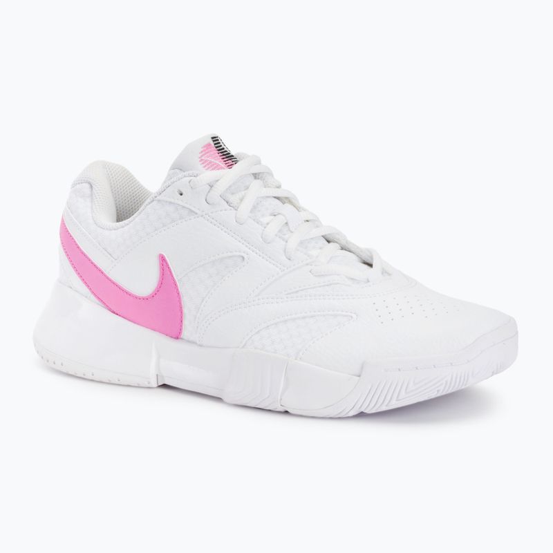 Dámska tenisová obuv Nike Court Lite 4 white/black/playful pink