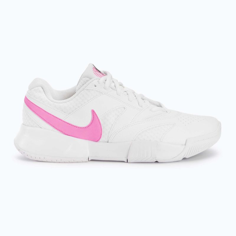 Dámska tenisová obuv Nike Court Lite 4 white/black/playful pink 2