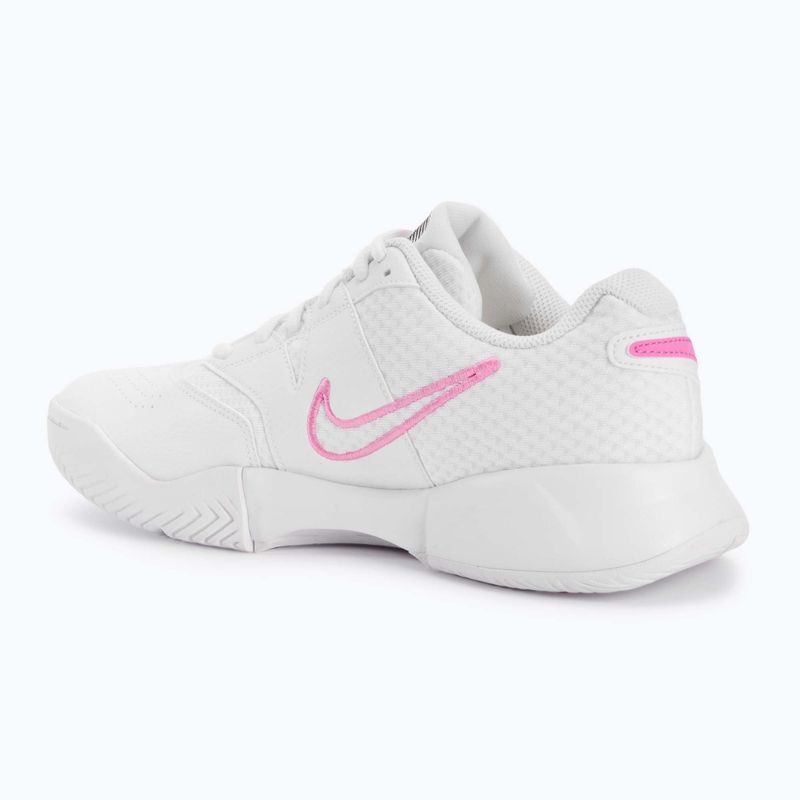 Dámska tenisová obuv Nike Court Lite 4 white/black/playful pink 3