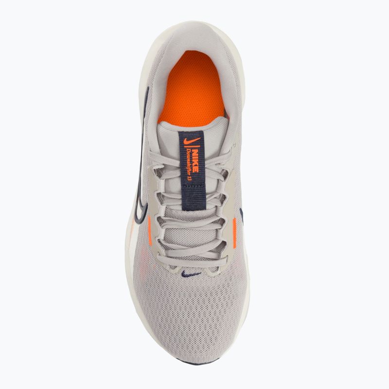 Pánska bežecká obuv Nike Downshifter 13 light iron ore/total orange/sail/thunder blue 5
