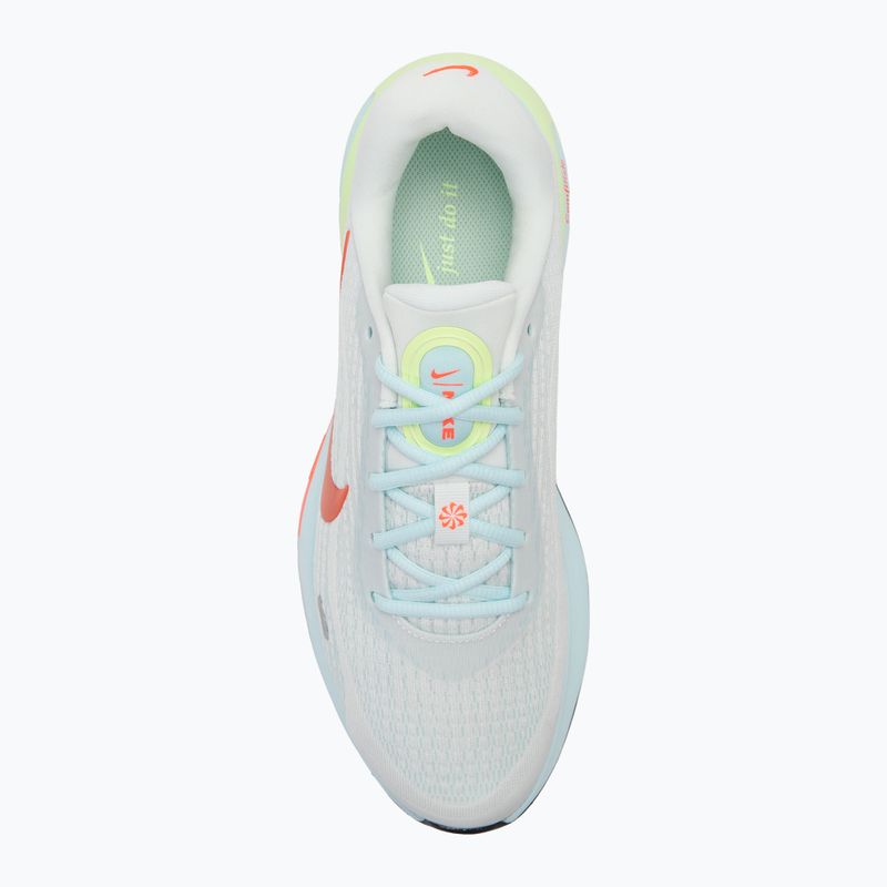 Dámska bežecká obuv Nike Journey Run summit white/glacier blue/barely volt/bright Crimson 5