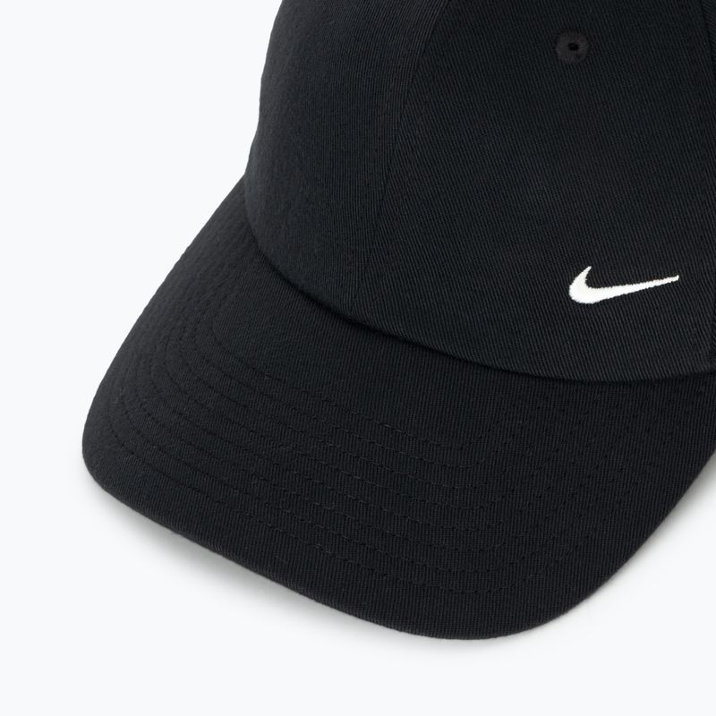 Šiltovka Nike Club Unstructured black/sail 3
