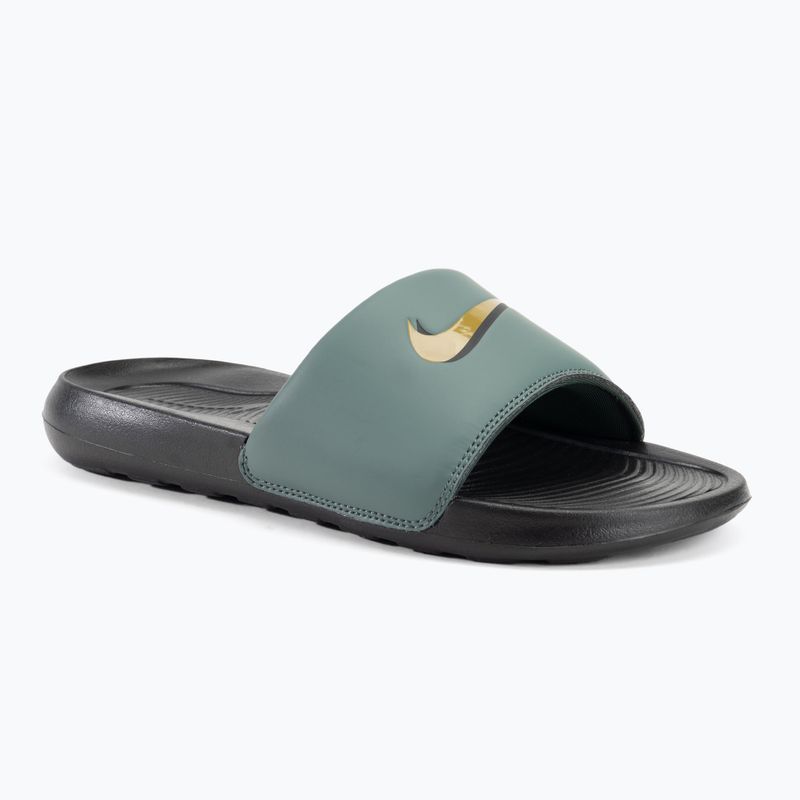 Pánske nazúvaky Nike Victori One Slide black/vintage green/bronzine