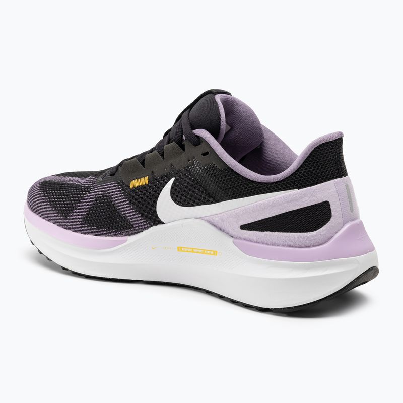 Dámska bežecká obuv Nike Structure 25 black / daybreak / lilac bloom / white 3