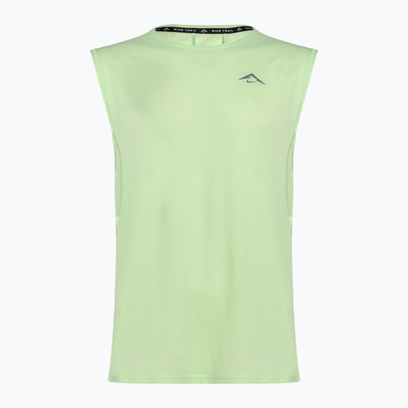 Pánske bežecké tielko Nike Solar Chase vapor green/neutral olive/black