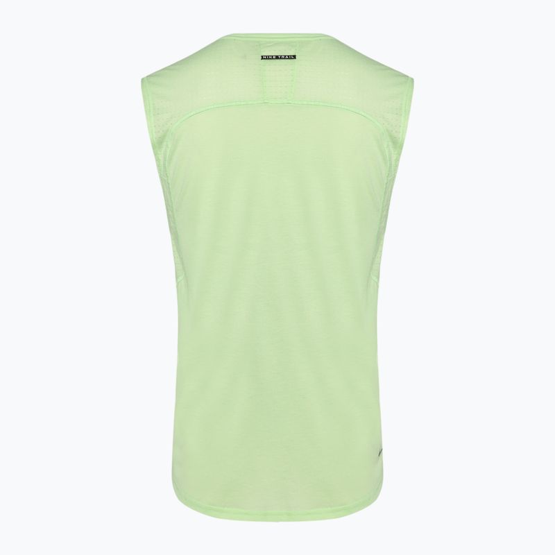 Pánske bežecké tielko Nike Solar Chase vapor green/neutral olive/black 2