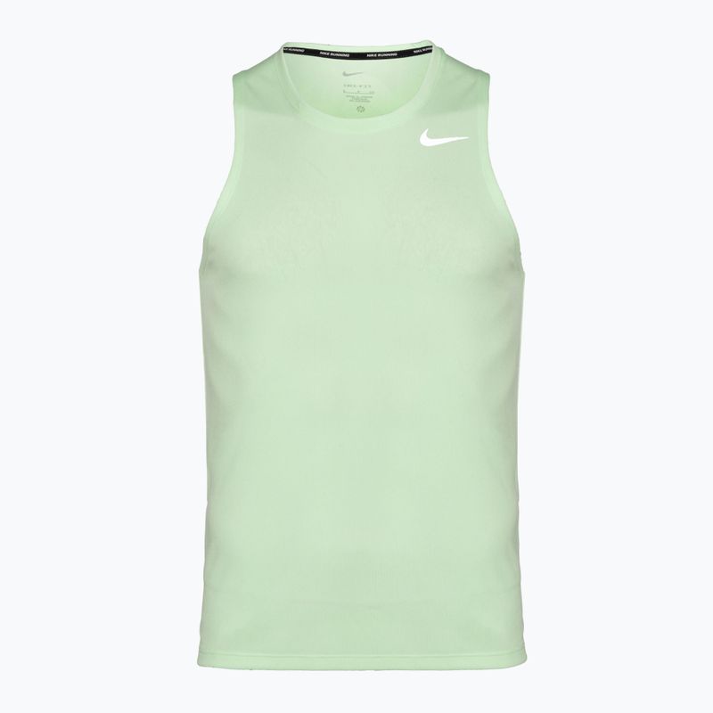 Pánske bežecké tielko Nike Dri-Fit Miler vapor green