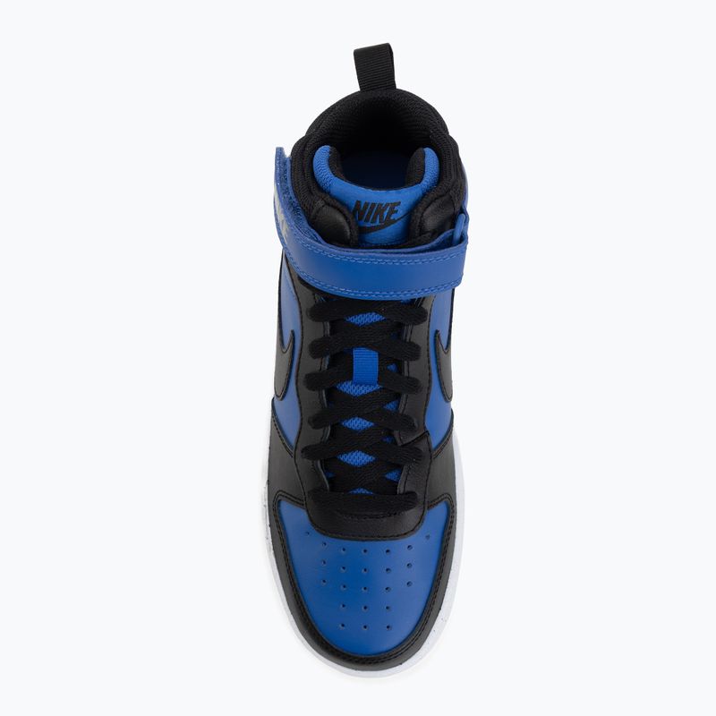 Detské topánky Nike Court Borough Mid 2 game royal/white/black 5