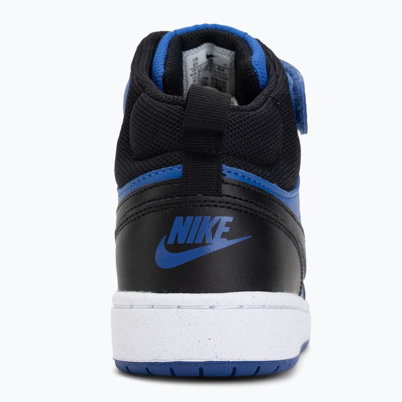 Detské topánky Nike Court Borough Mid 2 game royal/white/black 6