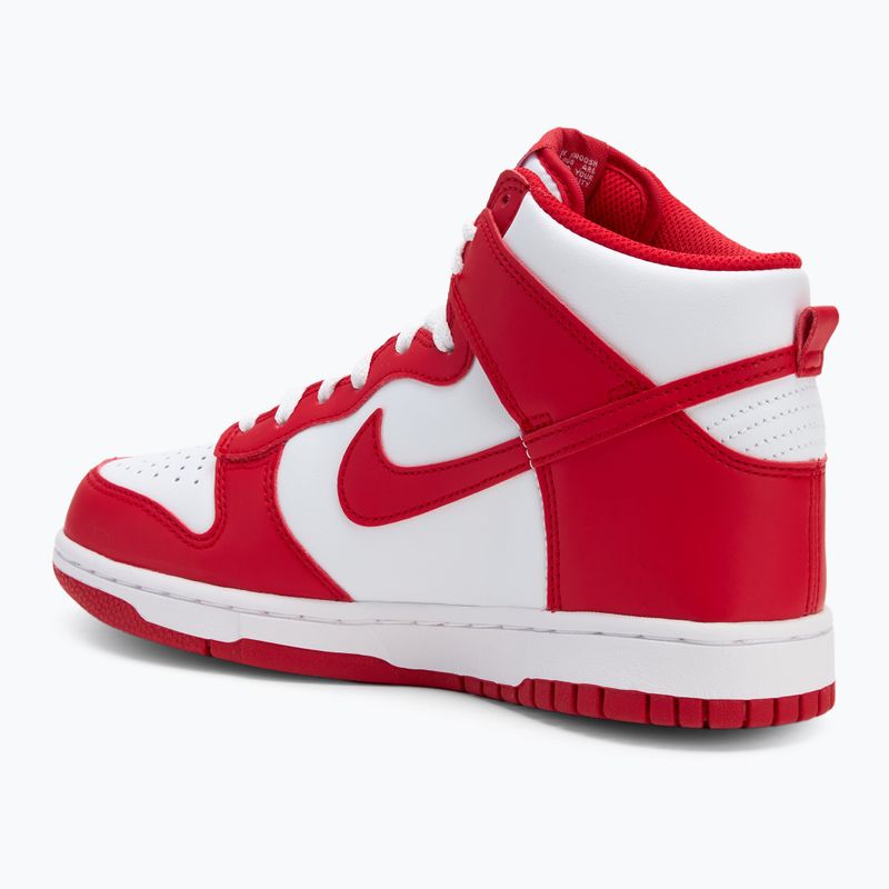 Obuv Nike Dunk High white/university red 3