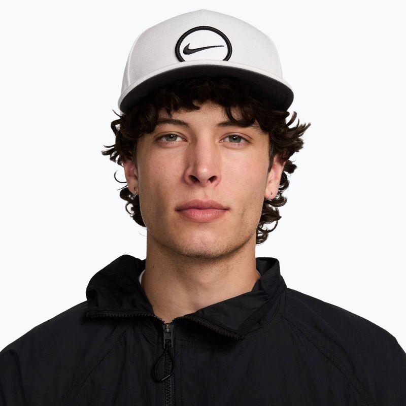 Šiltovka Nike Pro Dri-Fit Structured photon dust/anthracite/white 5