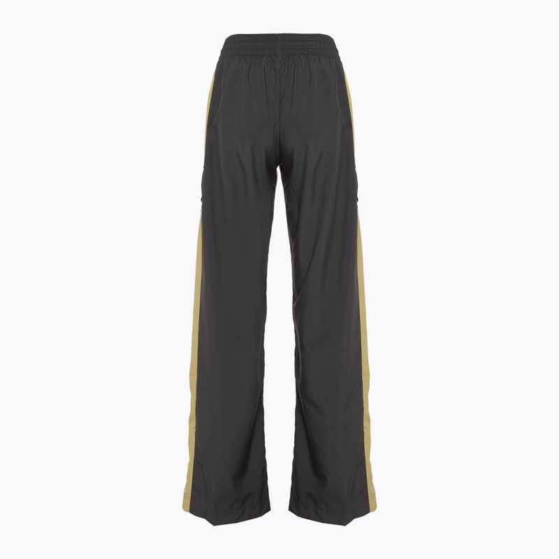 Dámske nohavice Nike Sportswear Woven High-Waisted dark smoke grey/saturn gold/white 2