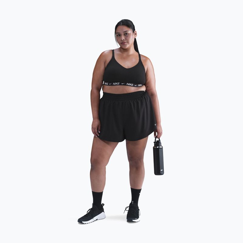 Športová podprsenka Nike Indy Light Support Plus Size black/black/white 2