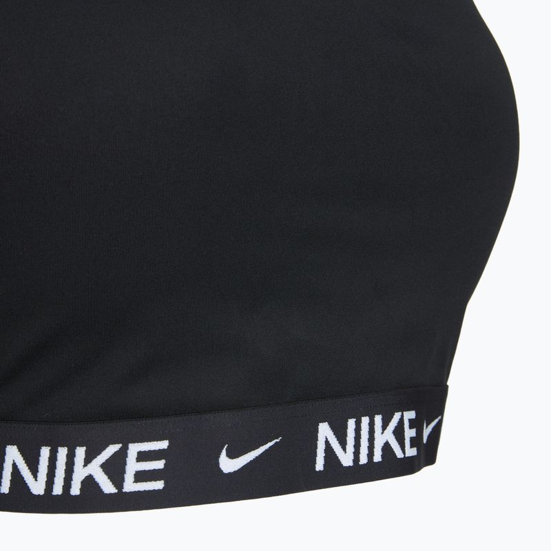 Športová podprsenka Nike Indy Light Support Plus Size black/black/white 9